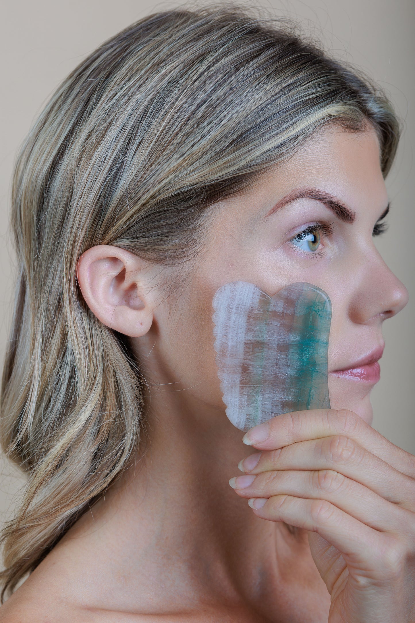 ClarityAura Heart Shaped Gua Sha