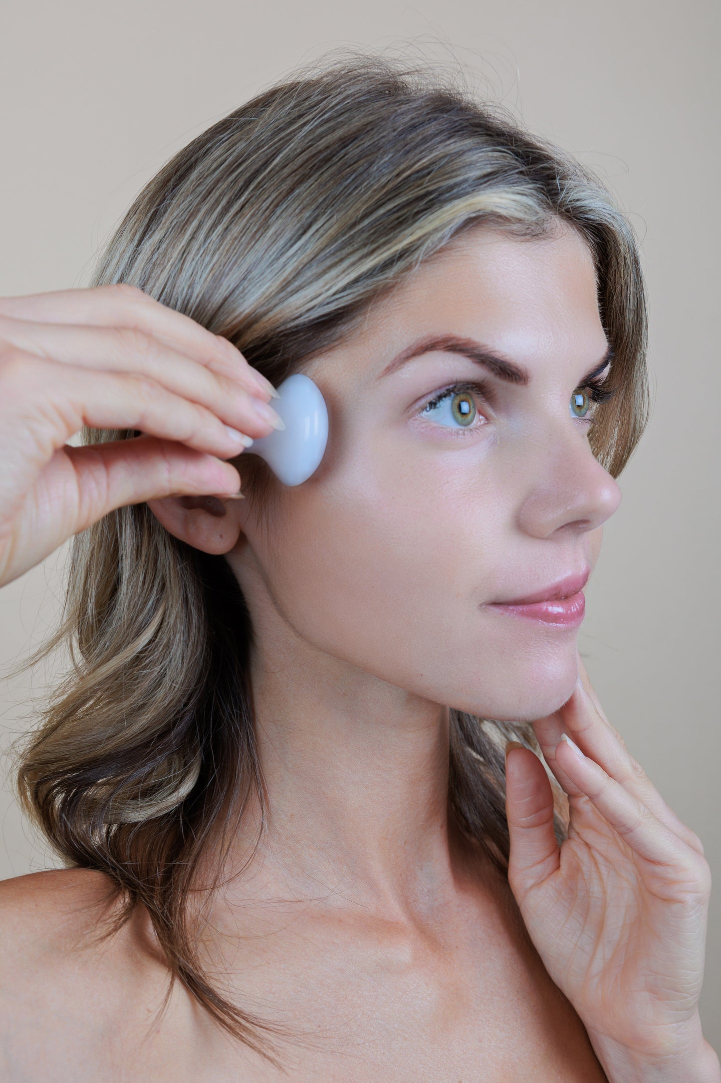 GroundedAura Gua Sha Mushroom